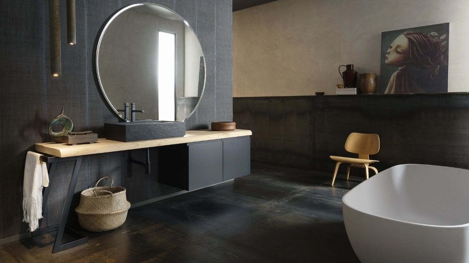Mobile da Bagno a terra INK NK21 di Compab