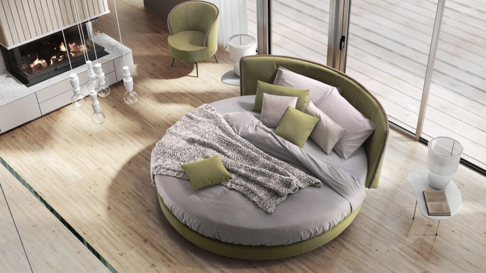 Letto rotondo Rondò 24 di Stilfar Italia