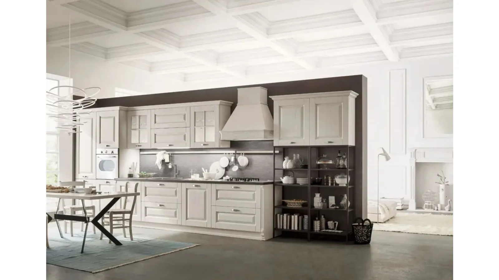 Cucina Classica lineare I Masselli 02 di Ar-Tre