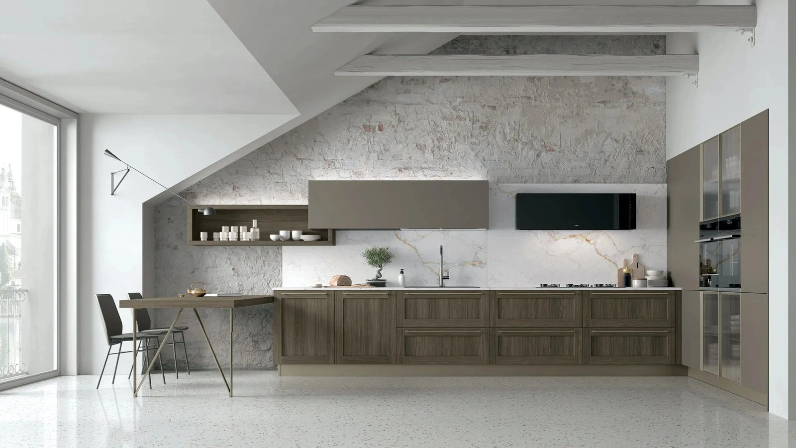 Cucina Moderna angolare City 02 di Stosa