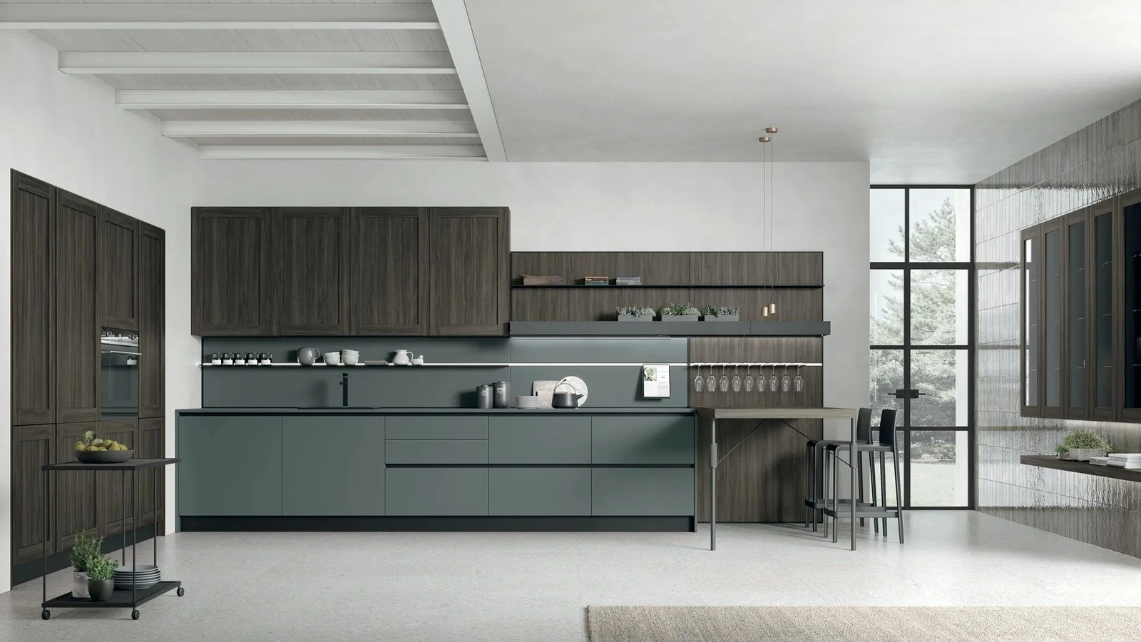 Cucina Moderna City 04 di Stosa