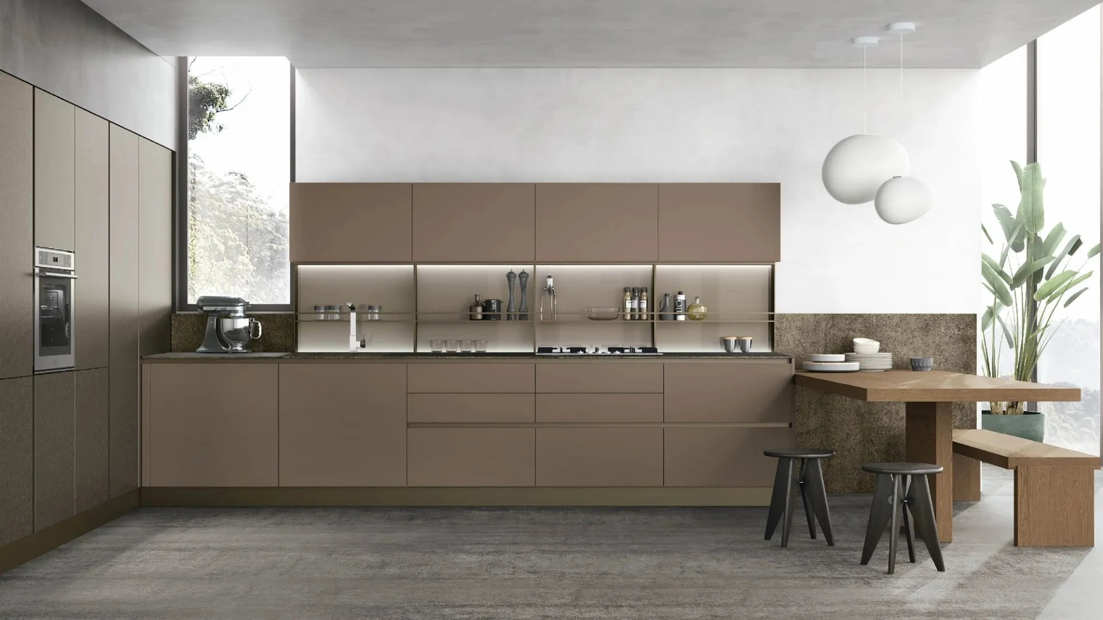 Cucina Moderna Infinity 05 di Stosa