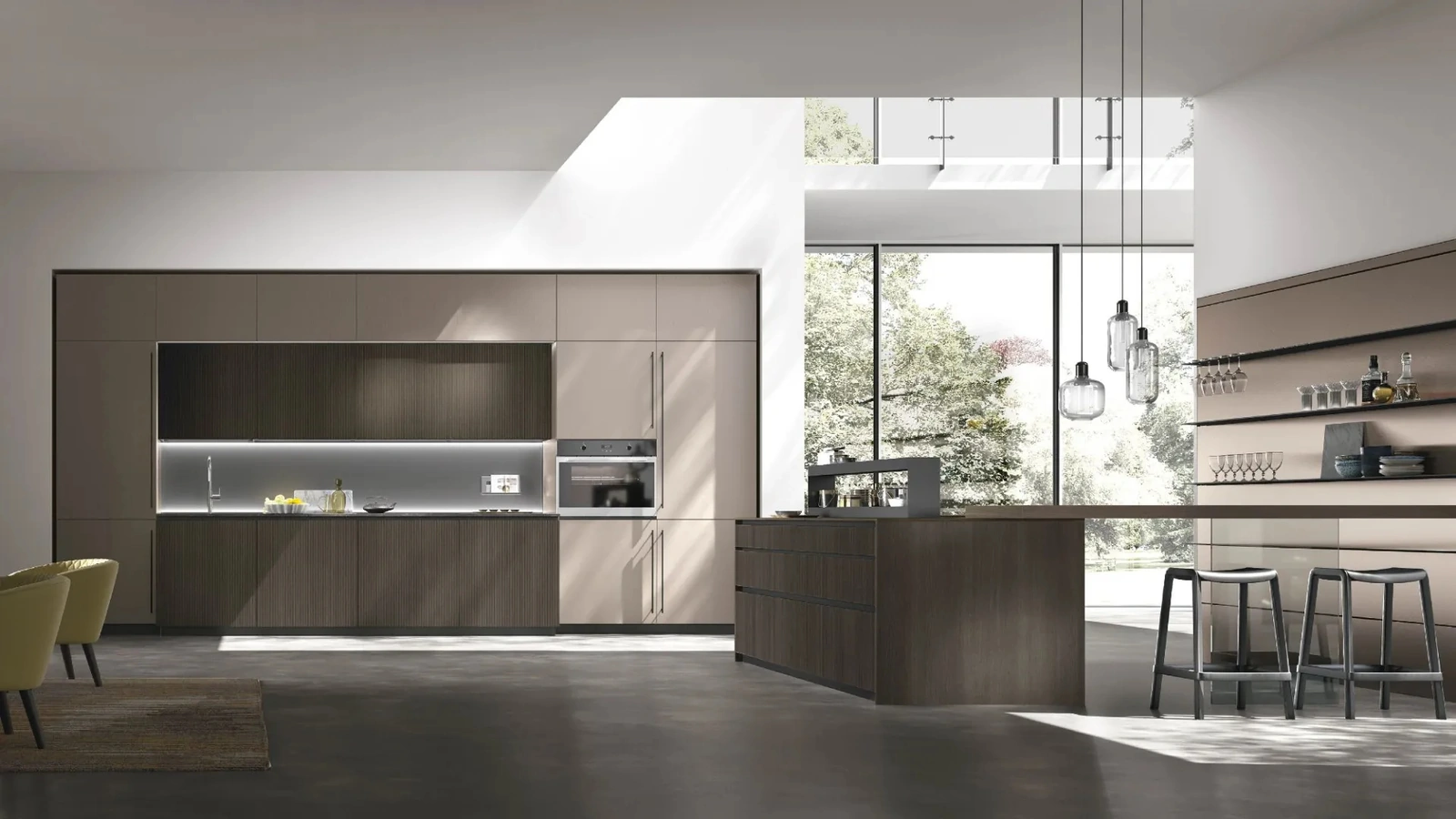 Cucina Moderna Metropolis 01 di Stosa