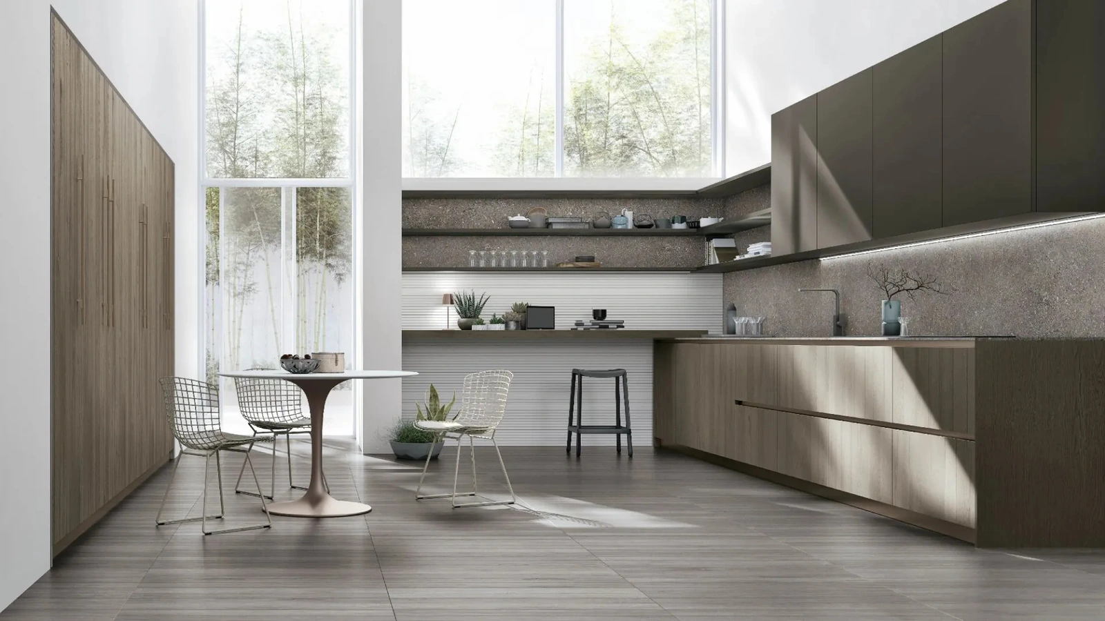 Cucina Moderna Natural 05 di Stosa